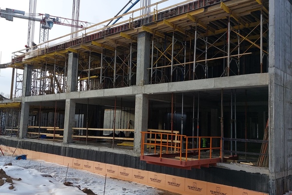 Строительство нового здания школы в г. Сестрорецке